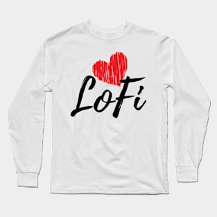 Lofi Love (light background) Long Sleeve T-Shirt